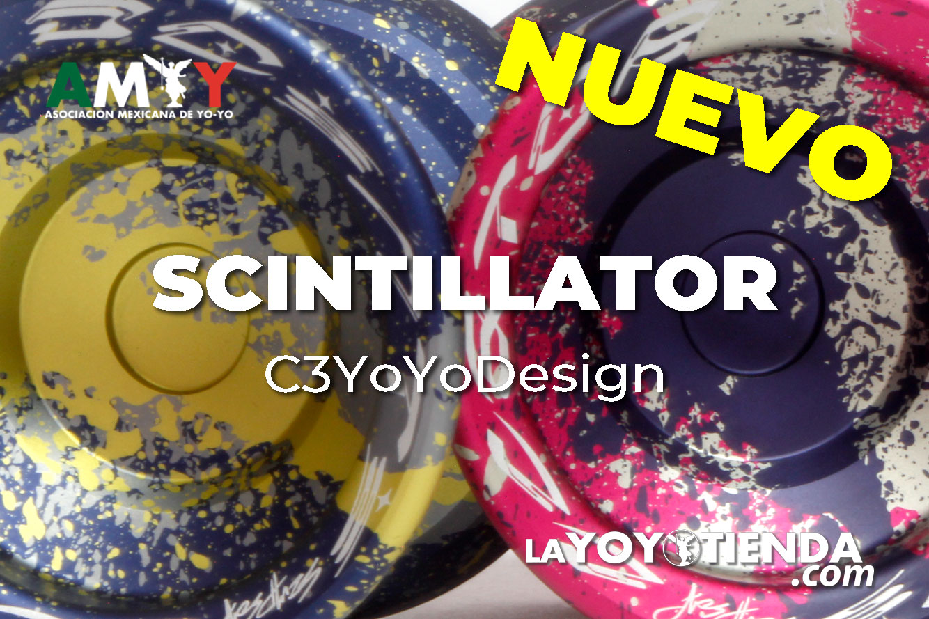 YoYo SCINTILLATOR de C3yoyodesign y 3 cuerdas