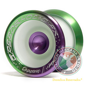 YoYo SPEEDAHOLIC FX de C3yoyodesign y 3 cuerdas