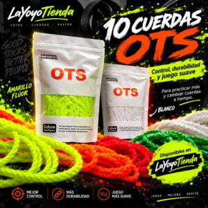 10 Cuerdas ots de repuesto para yoyo
