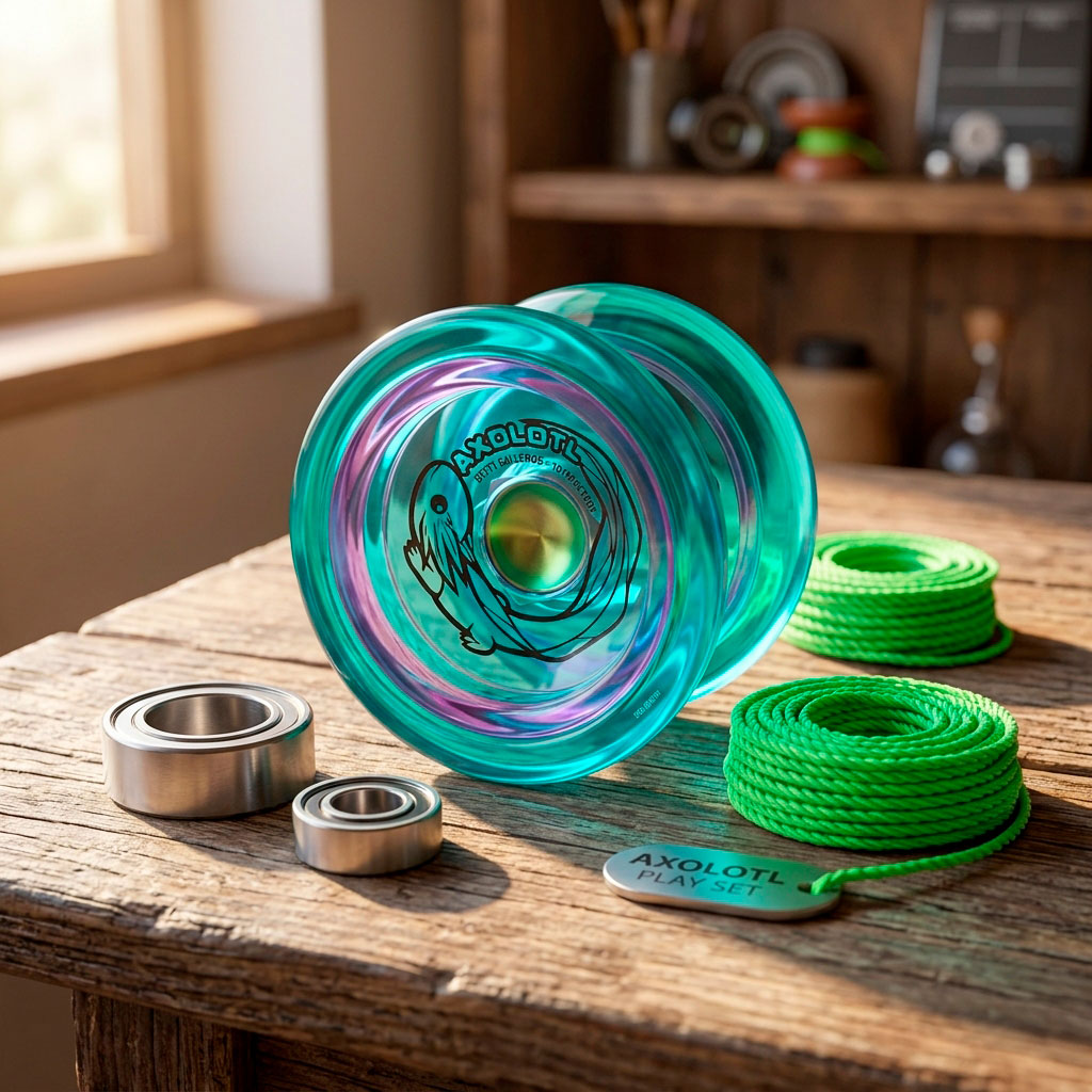 YoYo Axolotl de plastico de YoYofactory para Principiantes - Imagen 2