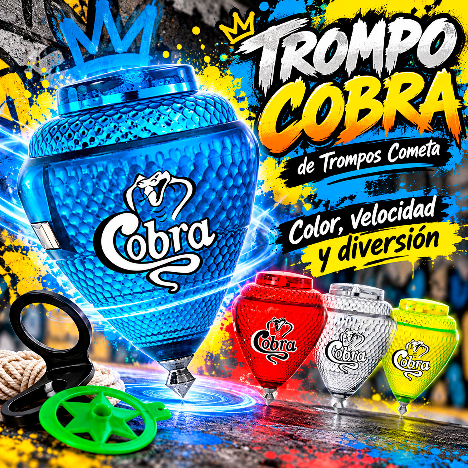 Trompo Cobra de Trompos Cometa