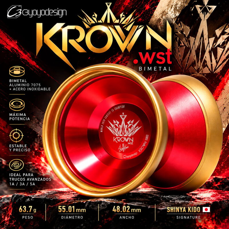 YoYo Krown wst de C3yoyodesign