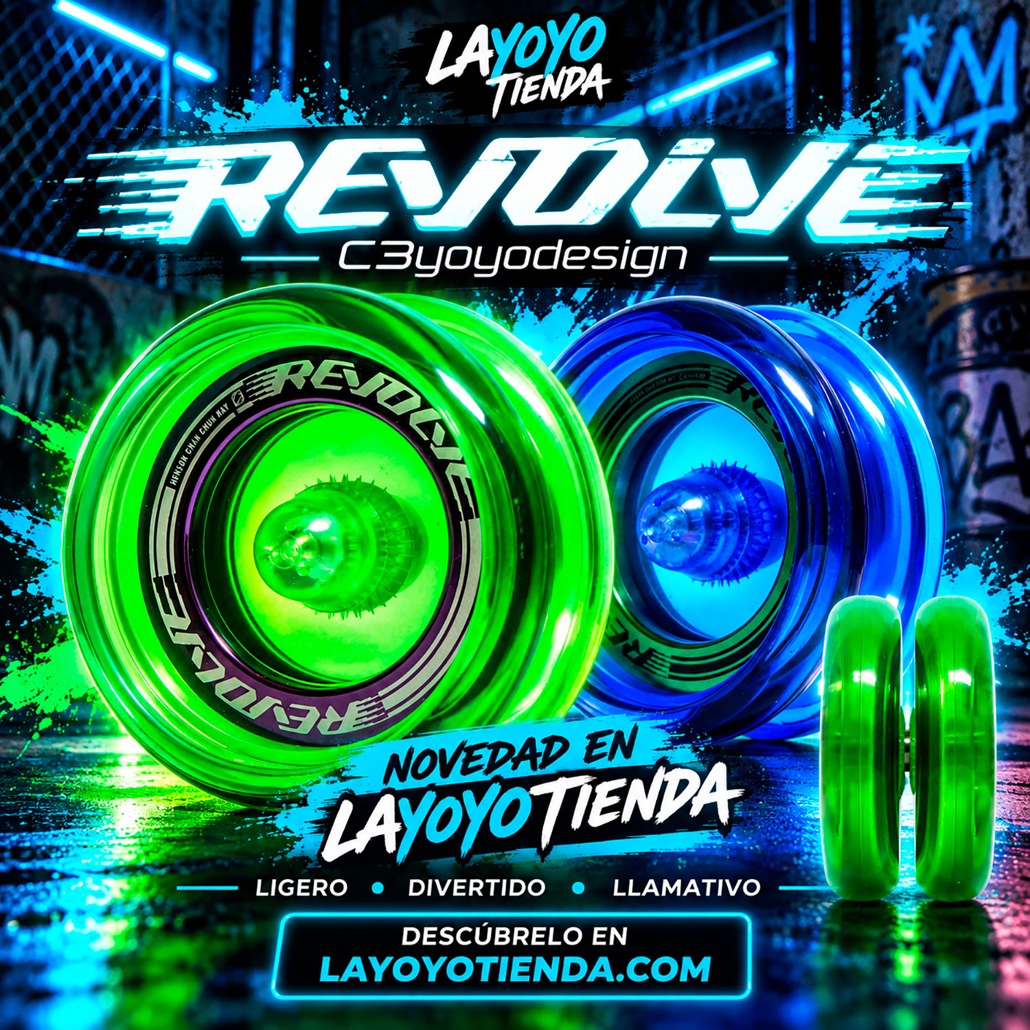 YoYo Revolve de C3yoyodesign