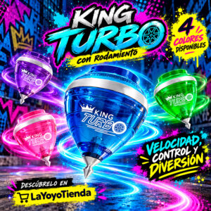 Trompo King Turbo de Trompos Cometa