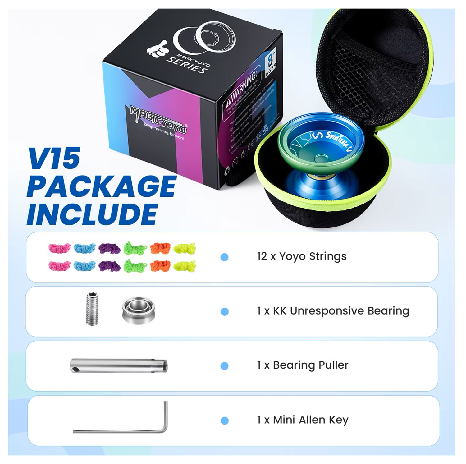 YoYo V15 Spintrace de Magicyoyo - Imagen 9